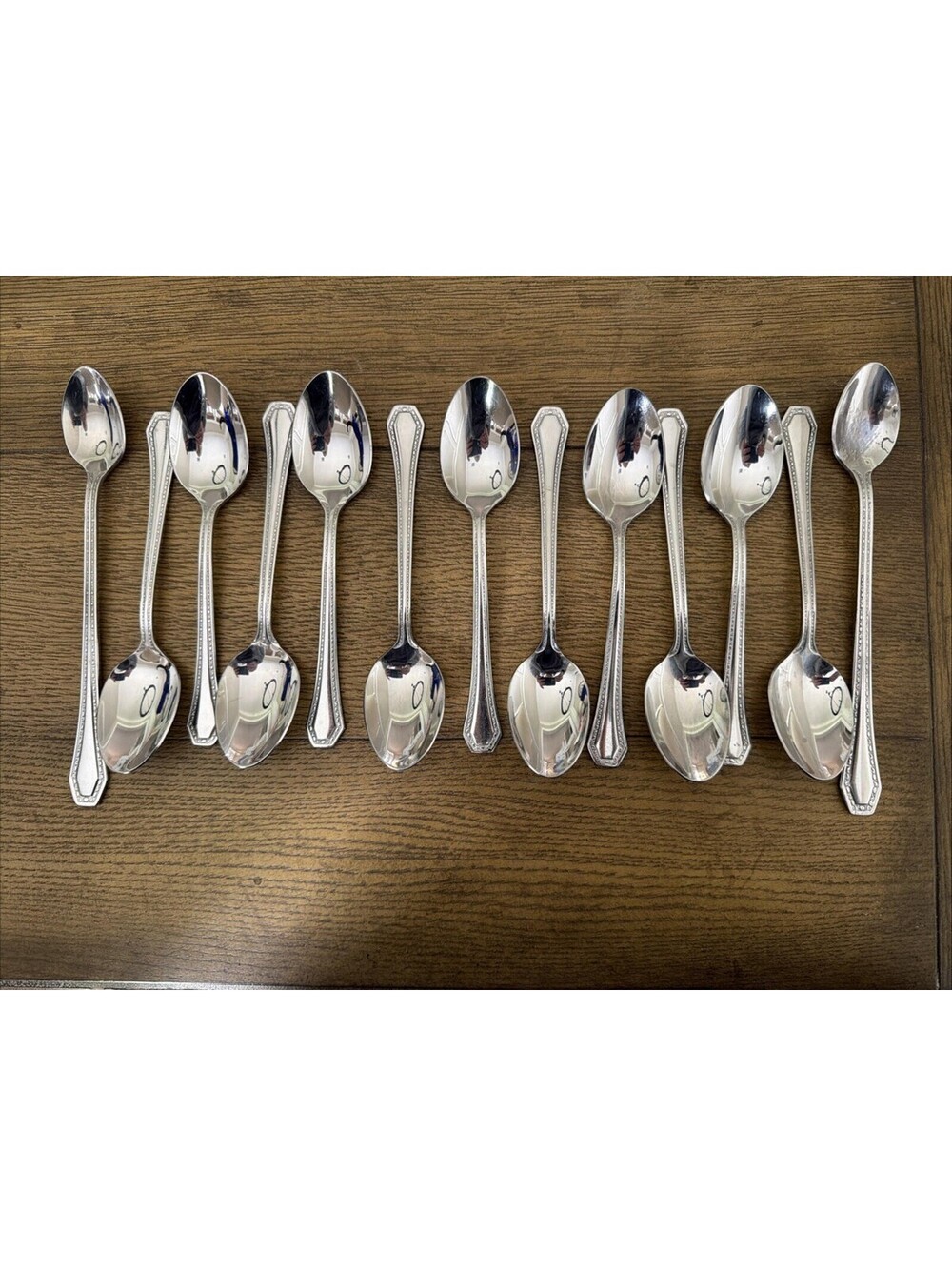 Reed & Barton Copley Silverplate 11 Teaspoons & 1 Iced Tea Spoons – 13 Pieces